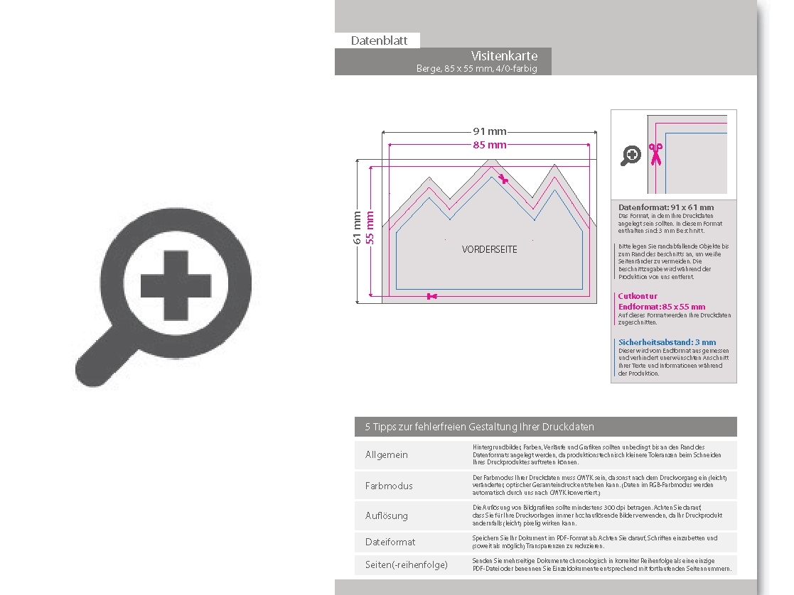 Product Bild visitenkarte_berge__85_x_55_mm__1-seitig__4_0-farbig_cmyk
