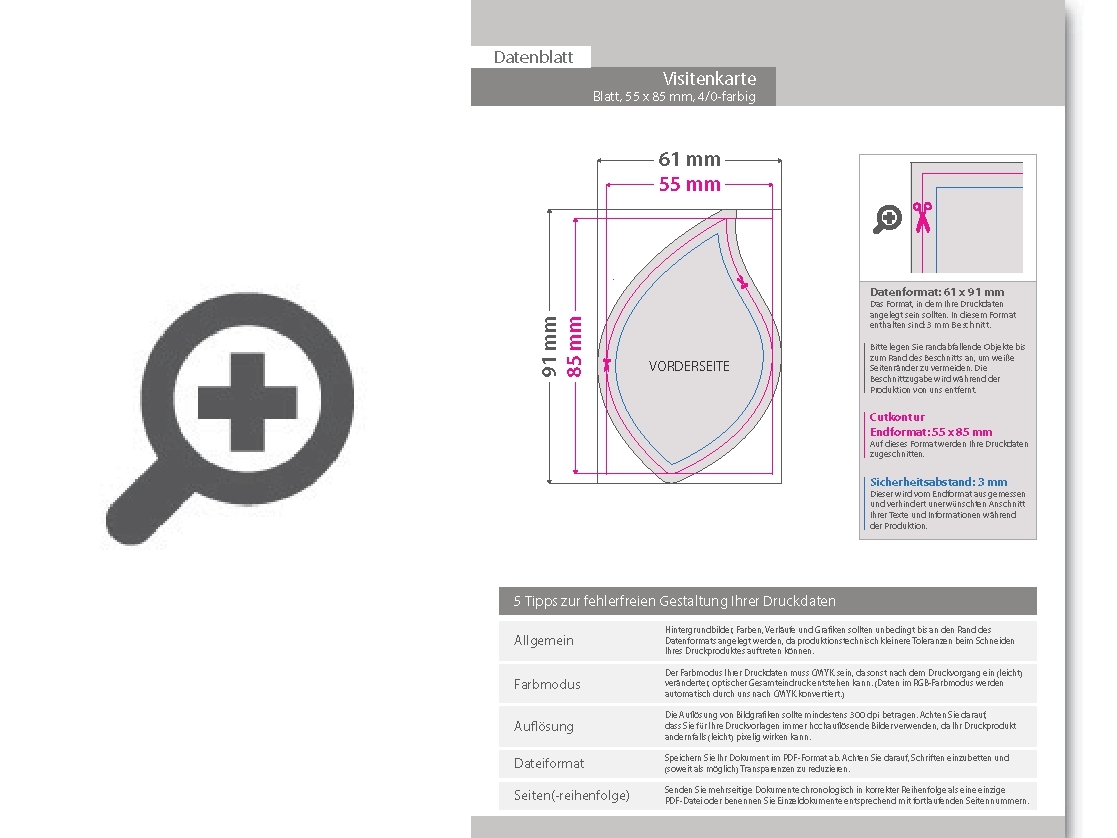 Product Bild visitenkarte_blatt__55_x_85_mm__1-seitig__4_0-farbig_cmyk