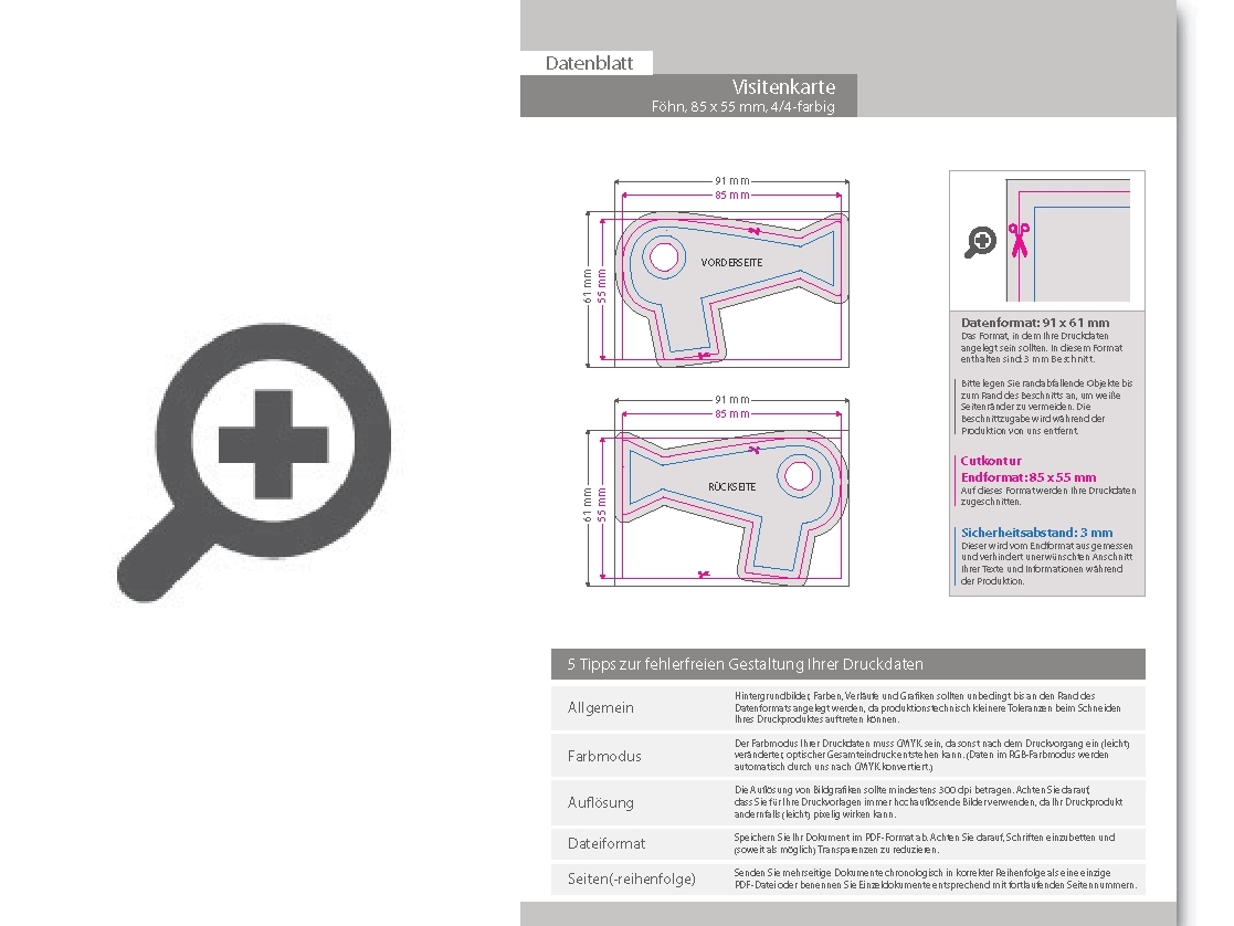 Product Bild visitenkarte_f__hn__85_x_55_mm__2-seitig__4_4-farbig_cmyk